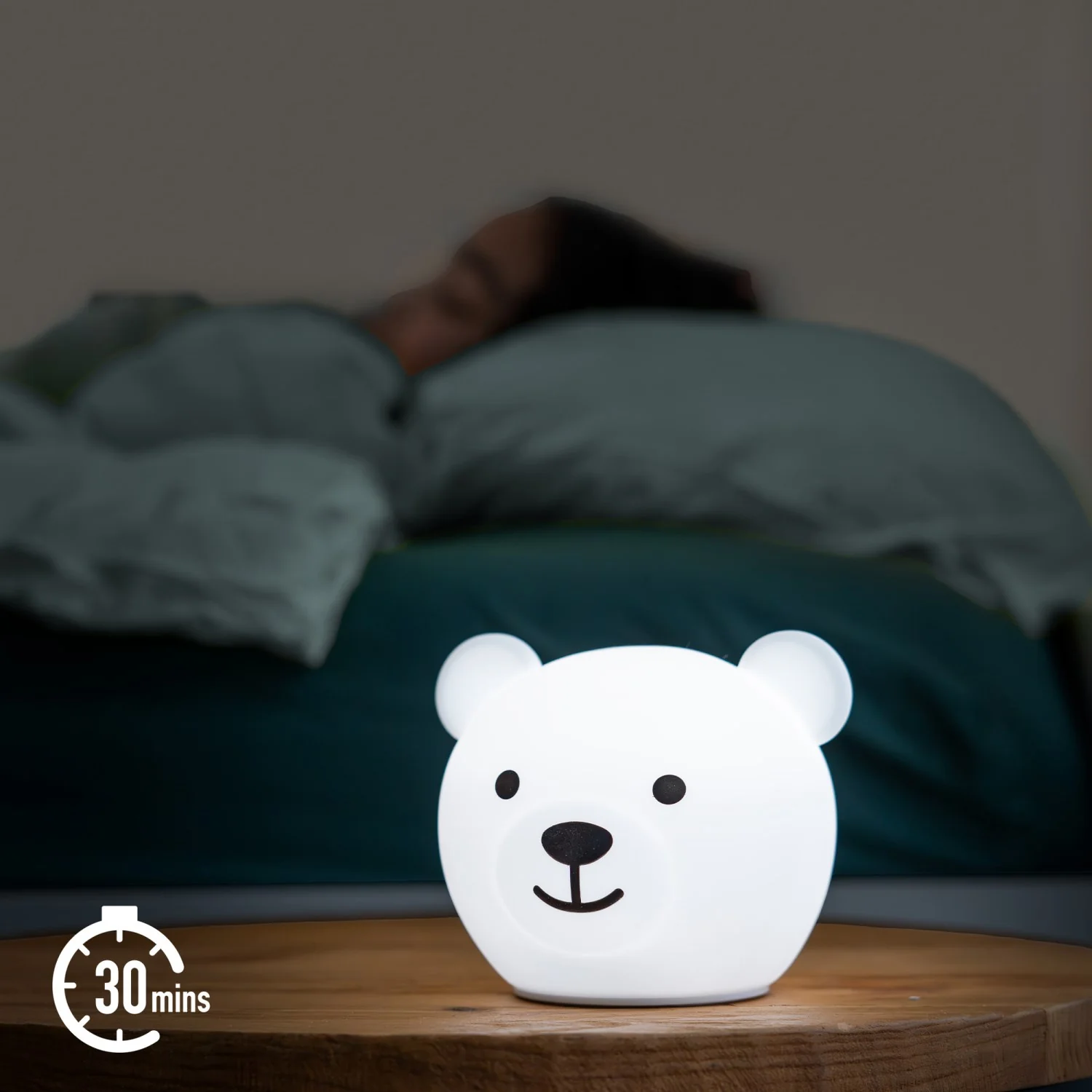 Zazu White Bor The Bear Nightlight - Image 3